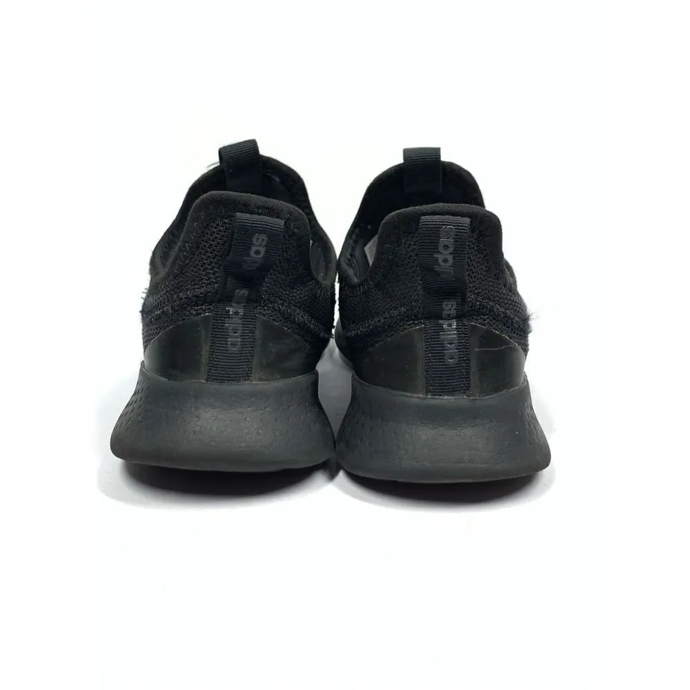 Adidas Women Puremotion Adapt Black Slip On Running Shoe Sneaker Size 7.5